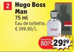 Kruidvat Hugo Boss Man aanbieding