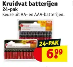 Kruidvat Kruidvat batterijen aanbieding