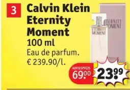 Kruidvat Calvin Klein Eternity Moment aanbieding