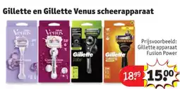 Kruidvat Gillette apparaat Fusion Power aanbieding