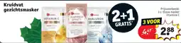 Kruidvat 3 x tissue masker Vitamine C aanbieding