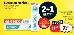 Kruidvat 3 x Elmex tandpasta 6-12 jaar aanbieding