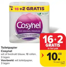 Carrefour Market Toiletpapier Cosynel aanbieding