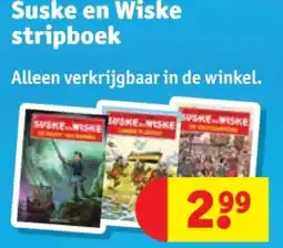 Kruidvat Suske en Wiske stripboek aanbieding