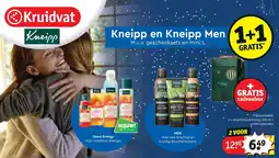 Kruidvat 2 x douche Good Energy 200 ml + gratis cadeaubox aanbieding