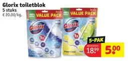 Kruidvat Glorix toiletblok aanbieding