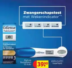 Kruidvat Digitale Ovulatietest 10 stuks aanbieding