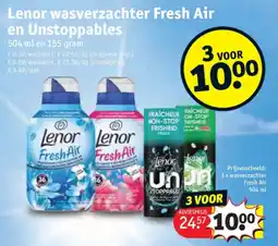 Kruidvat 3 x wasverzachter Fresh Air 504 ml aanbieding