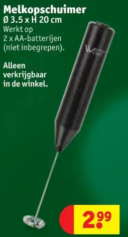 Kruidvat Melkopschuimer aanbieding