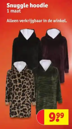 Kruidvat Snuggle hoodie aanbieding