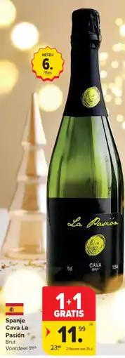 Carrefour Market Spanje Cava La Pasión Brut aanbieding