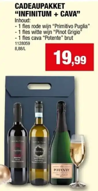 Cadeaupakket Infinitum + Cava