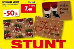 Hubo Deurmat Kerst aanbieding