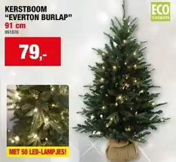 Hubo Kerstboom Everton Burlap aanbieding