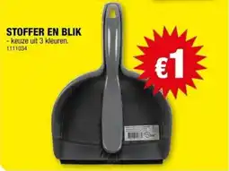 Hubo Stoffer en Blik aanbieding