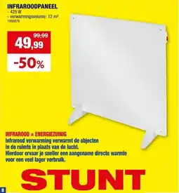 Hubo Infraroodpaneel aanbieding
