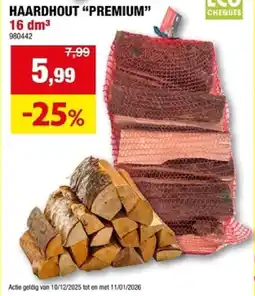 Hubo Haardhout Premium 16 dm³ aanbieding