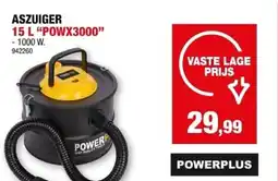 Hubo Powerplus Aszuiger POWX3000 aanbieding