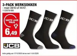 Hubo Werksokken aanbieding