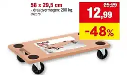 Hubo Kreator Verhuisplaat aanbieding