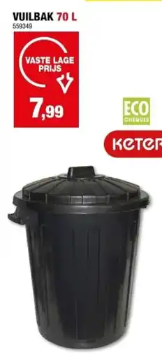 Hubo Keter Vuilbak aanbieding