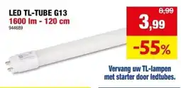 Hubo Led TL Tube G13 aanbieding