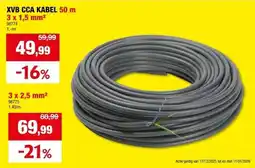 Hubo XVB CCA Kabel aanbieding