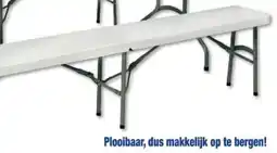 Hubo Vouwbank aanbieding