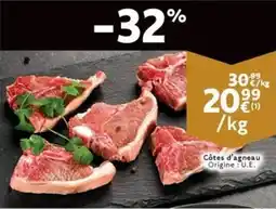 Cora CĂ´tes d'agneau aanbieding