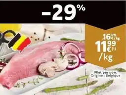 Cora Filet pur porc aanbieding