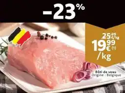 Cora Rôti de veau aanbieding