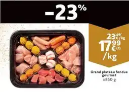 Cora Grand Plateau Fondue Gourmet aanbieding