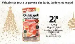 Cora Lard Petit Déjeuner Superieur aanbieding