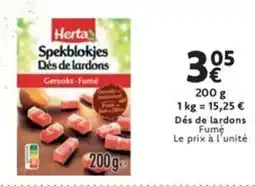 Cora Herta Dés de Lardons aanbieding
