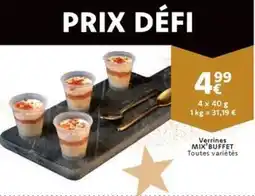 Cora Verrines Mix' Buffet aanbieding