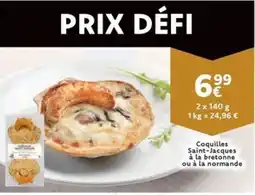 Cora Coquilles Saint-Jacques à la bretonne ou à la normande aanbieding