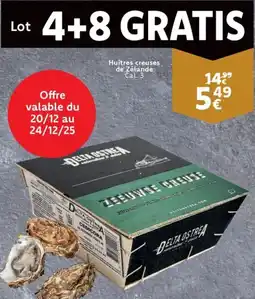 Cora Huîtres creuses de Zélande Cal. 3 aanbieding
