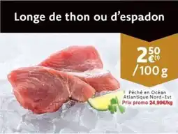 Cora Longe de thon ou d'espadon aanbieding