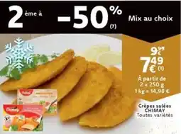 Cora Crepes Salées Chimay aanbieding