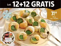 Cora Escargots à la bourguignone escal aanbieding