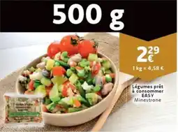 Cora Légumes prêt à consommer Easy Minestrone aanbieding