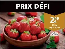 Cora Fraises Le ravier aanbieding
