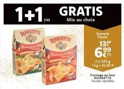 Cora Fromage au four rougette aanbieding