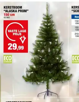Hubo KERSTBOOM ALASKA PROM 150 cm aanbieding
