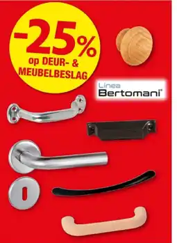 Hubo op DEUR- & MEUBELBESLAG aanbieding
