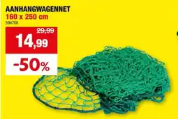 Hubo AANHANGWAGENNET 160 x 250 cm aanbieding