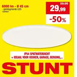 Hubo PLAFONDLAMP “COLDEN 6000 Im - 0 45 cm aanbieding