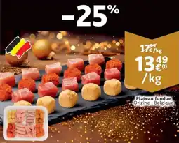 Cora Plateau Fondue aanbieding