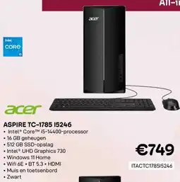CompuDeals Acer Aspire TC-1785 15246 aanbieding