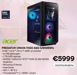 CompuDeals Acer Predator Orion 7000 660 IU9K85914 aanbieding